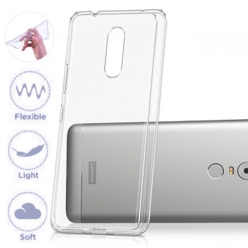 Skaidrus silikoninis-tpu dėkliukas  (Lenovo K6 Note telefonams)